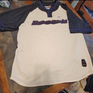 Vtg 90's Nike‎ Arizona Diamondbacks Pullover Jersey Embroidered patches SZ large